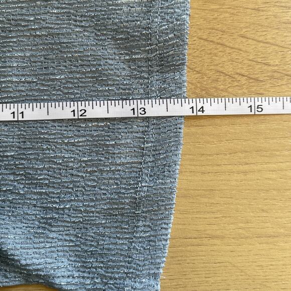 NWT Revolve x Rumer Tucker Blue Long Sleeve Cropped Top Womens Size Extra Small - Picture 6 of 7